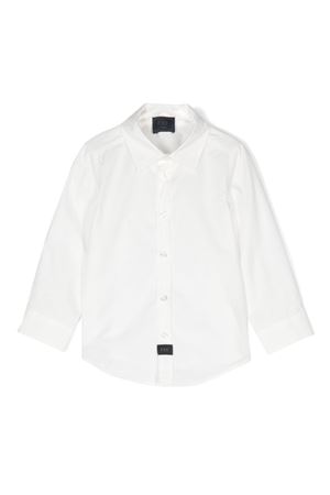 camicia in cotone bianco FAY KIDS | FV5520P0013101